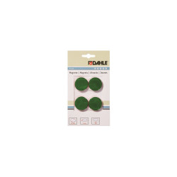 Mágnes 32mm, 4 db/csomag, Dahle zöld Irodatechnika, kellékei Dahle