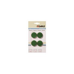 Mágnes 32mm, 4 db/csomag, Dahle zöld Irodatechnika, kellékei Dahle