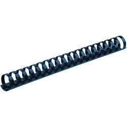 Spirál, műanyag, 16mm, 101-120lap, 100 db/doboz, Fellowes® kék Irodatechnika, kellékei Fellowes