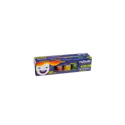 Tempera készlet, 25 ml, tégelyes, Nebulo 6 klf. szín Író- irodaszer, papíráru Nebulo