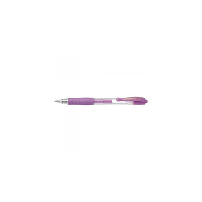 Zseléstoll 0,7mm, nyomógombos Pilot G-2, írásszín metál lila