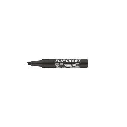 Flipchart marker vízbázisú 1-4mm, vágott Artip 12 fekete