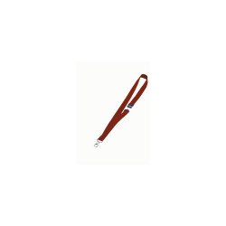 Textil szalag Durable karabinerrel, 10 db/csomag, piros Író- irodaszer, papíráru Durable