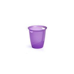 Papírkosár 16l, Durable Trend, áttetsző lila Író- irodaszer, papíráru Durable