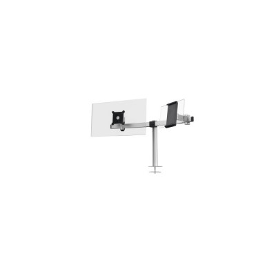Monitor tartó Durable f. 1 képernyőhöz, 1 tablethez átmenő rögzítéssel