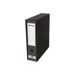 Tokos iratrendező A4, 8cm, Fornax Prestige fekete Író- irodaszer, papíráru Fornax