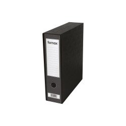 Tokos iratrendező A4, 8cm, Fornax Prestige fekete Író- irodaszer, papíráru Fornax