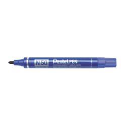 Alkoholos marker fém testű 4,3mm kerek hegyű N50-CE Pentel Extreme kék Író- irodaszer, papíráru Pentel