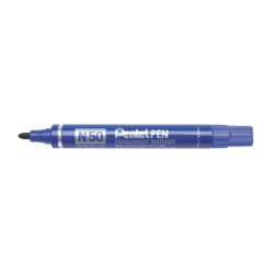 Alkoholos marker fém testű 4,3mm kerek hegyű N50-CE Pentel Extreme kék Író- irodaszer, papíráru Pentel