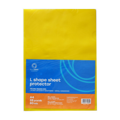 Genotherm `L` A4, 80 micron sárga 25 db/csomag, Bluering®,