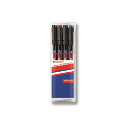Alkoholos marker készlet 0,6mm, 141F OHP Edding 4 klf. szín Író- irodaszer, papíráru Edding