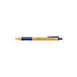 Golyóstoll nyomógombos 0,5mm, Stabilo pointball 6030/41, írásszín kék