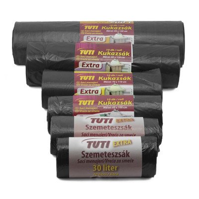Szemeteszsák 110 liter (10 db/tekercs) Extra