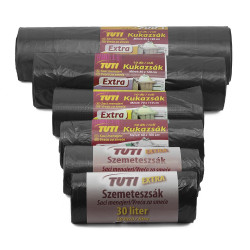 Szemeteszsák 110 liter (10 db/tekercs) Extra Iroda üzemeltetés, munkavédelem Tuti