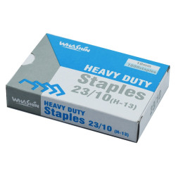 Tűzőkapocs 23/10 tűzési kapacitás 70lap 1000 db/dob