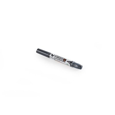 Táblamarker 0,8mm, kerek hegyű, utántölthető ultra fine V-Board Pilot fekete Táblamarker 0,8mm, kerek hegyű, utántölthető ultra fine V-Board Pilot fekete