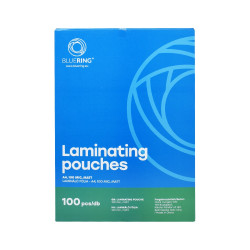 Lamináló fólia A4, 100 micron matt 100 db/doboz, Bluering®