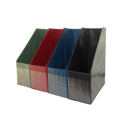 Iratpapucs 9cm, PVC lapraszerelt Bluering®, bordó Iratpapucs Bluering