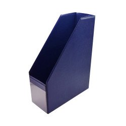 Iratpapucs 9cm, PVC lapraszerelt Bluering®, kék