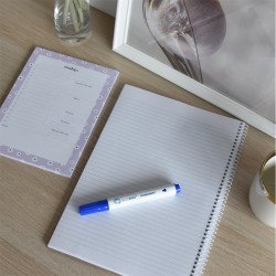 Alkoholos marker 3mm, kerek végű Bluering® kék