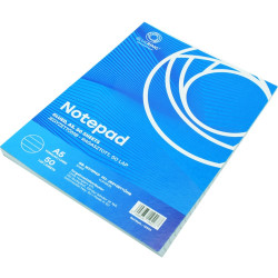 Jegyzettömb ragasztott, A5, 50lap, Bluering® vonalas Író- irodaszer, papíráru Bluering