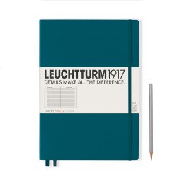 Notesz A4, vonalas master slim Leuchtturm északi kék Író- irodaszer, papíráru Leuchtturm