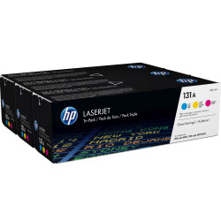 Hp U0SL1AM toner CMY multipack ORIGINAL (131A) Nyomtatók, másolók, kellékeik Hp