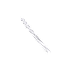 Fém spirál 3:1, 8mm, 36-50lap, Fellowes® 100 db/doboz, ezüst Irodatechnika, kellékei Fellowes