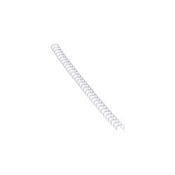 Fém spirál 3:1, 8mm, 36-50lap, Fellowes® 100 db/doboz, ezüst Irodatechnika, kellékei Fellowes