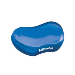 Csuklótámasz, mini, géltöltésű, Fellowes® Crystal Gel, kék Ergonómia Fellowes