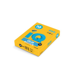 Másolópapír, színes, A4, 80g. IQ SY40 500ív/csomag, intenzív napsárga Író- irodaszer, papíráru IQ