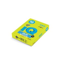 Másolópapír, színes, A4, 80g. IQ 500ív/csomag, neon zöld Író- irodaszer, papíráru IQ