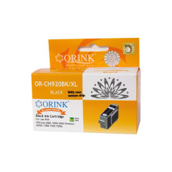 Utángyártott Hp 920XL/CD975A tintapatron black ORINK Nyomtatók, másolók, kellékeik Orink