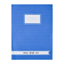 Füzet iskolai A4, 32lap, vonalas 81-32 LYNX Író- irodaszer, papíráru Lynx