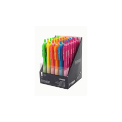 Golyóstoll nyomógombos 0,7mm Vinson Fashion C4 vegyes displ 36 db Golyóstoll Vinson