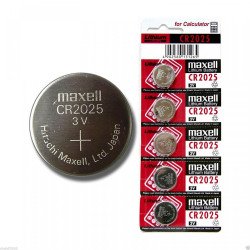 Elem CR2025 lithium 5 db/csomag, téphető bliszterben Maxell Elem, akkumulátor, töltő Maxell