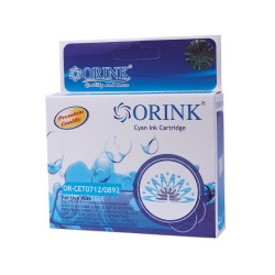 Epson T0712/T0892 tintapatron cyan ORINK Nyomtatók, másolók, kellékeik Orink