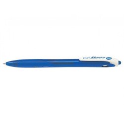 Golyóstoll 0,5mm, nyomógombos Rexgrip Extra Fine Pilot, írásszín kék Golyóstoll Pilot