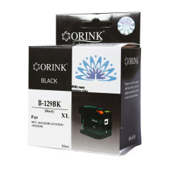 Brother LC129XL tintapatron black ORINK Nyomtatók, másolók, kellékeik Orink