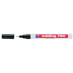 Lakkmarker 0,8mm, kerek Edding 780 fekete Író- irodaszer, papíráru Edding