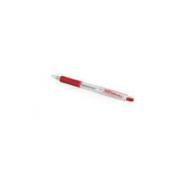 Golyóstoll 0,7mm, nyomógombos Zebra Jimnie, írásszín piros Golyóstoll Zebra