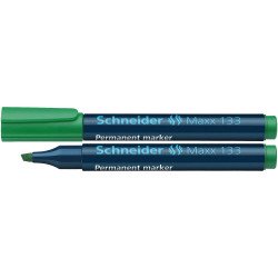 Alkoholos marker 1-4mm, vágott végű Schneider Maxx 133 zöld Író- irodaszer, papíráru Schneider