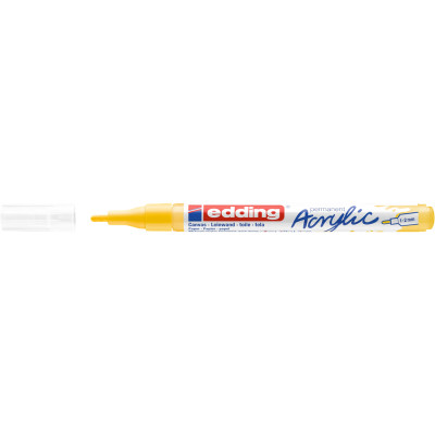 Akril marker 1-2mm, Edding 5300 citromsárga