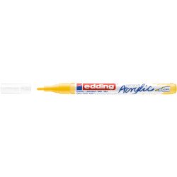 Akril marker 1-2mm, Edding 5300 citromsárga Dekormarker Edding