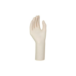 Gumikesztyű latex púdermentes, hosszú szárú L jobb/bal 2x50 db Santex fehér