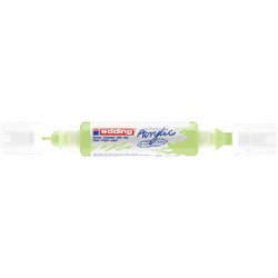 Akril marker 2-3mm, és 5-10mm, 3D kétvégű Edding 5400 pasztellzöld Dekormarker Edding