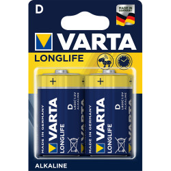 Elem góliát LR20D longlife 2 db/csomag, Varta Elem, akkumulátor, töltő Varta