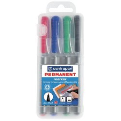 Alkoholos marker 1mm, M, Centropen 2846, 4 klf. szín Író- irodaszer, papíráru Centropen