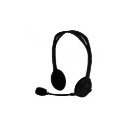 Silverline HS-11V mikrofonos fejhallgató hangeroszabályzóval Fejhallgató, headset Silverline