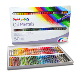 Kréta olajpasztell készlet, PHN-50U Pentel, 50 klf. szín Író- irodaszer, papíráru Pentel